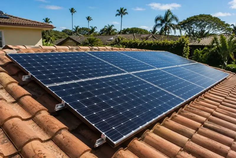 Installation de panneaux solaires à Saint-Laurent-de-la-Cabrerisse